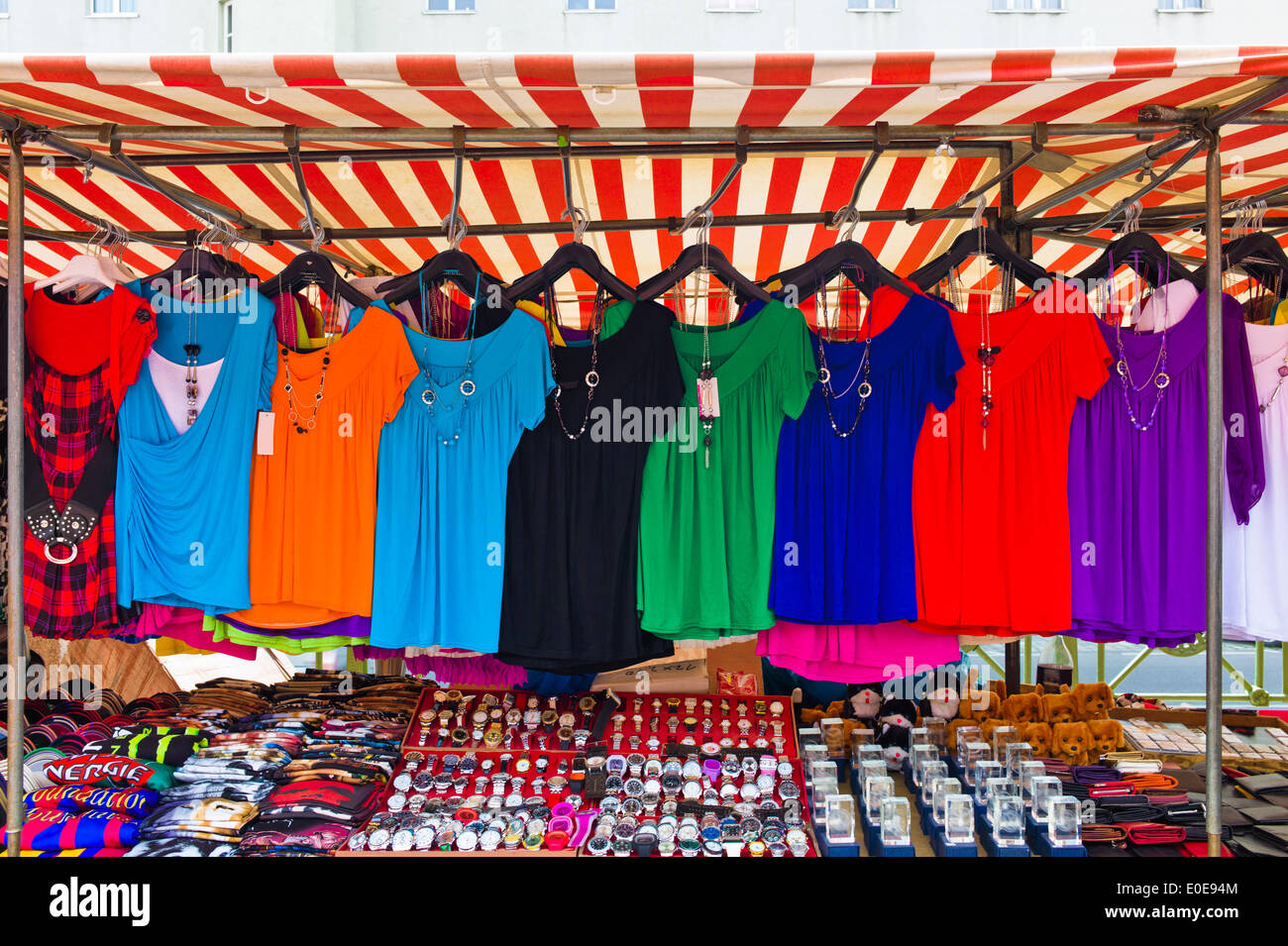 Many coloured shirts hi-res stock photography and images - Alamy
