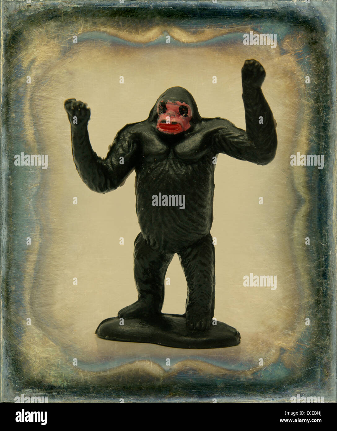 Gorilla figurine. Stock Photo