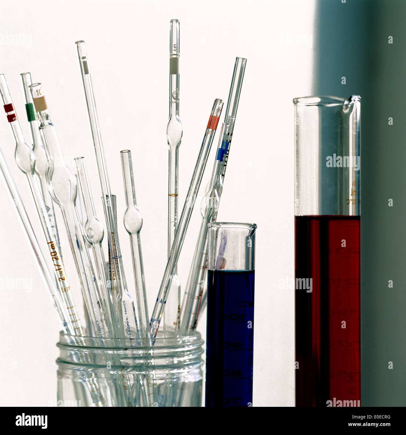 Science Laboratory testing equipment Stock Photo Alamy