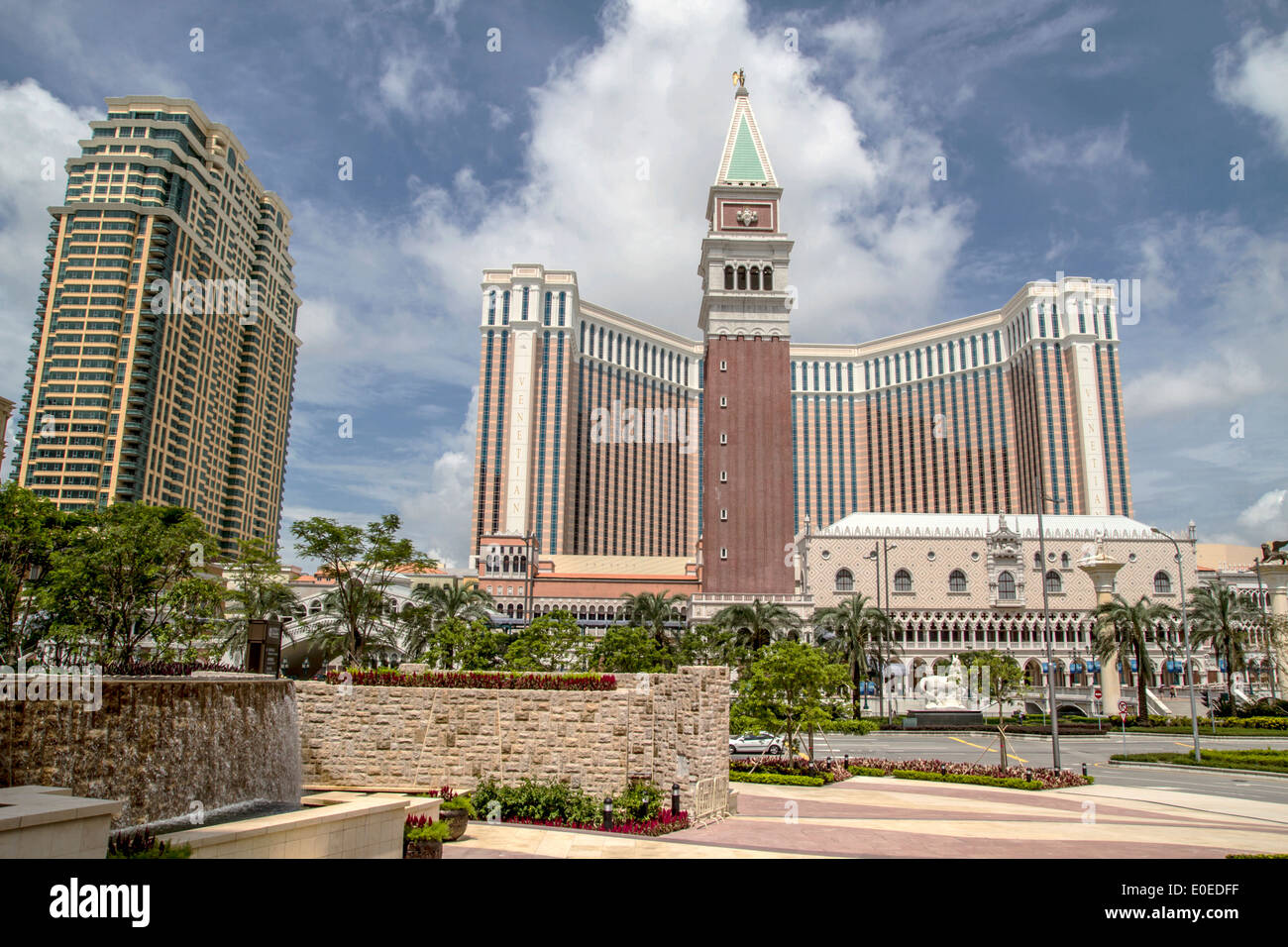 View of The Venetian Macao Resort Hotel Stock Photo