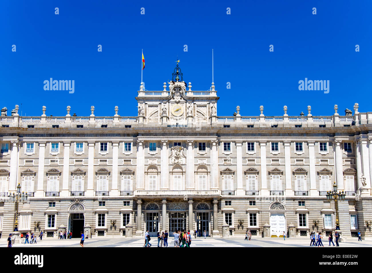 The Royal Palace, Madrid, Spain Stock Photo