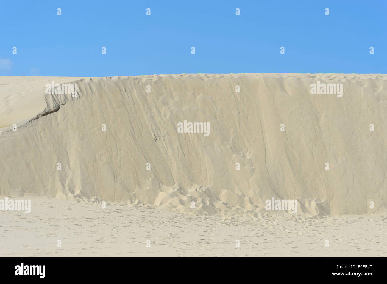 Hammerstone Sandblow Lake Wabby Fraser Island Queensland