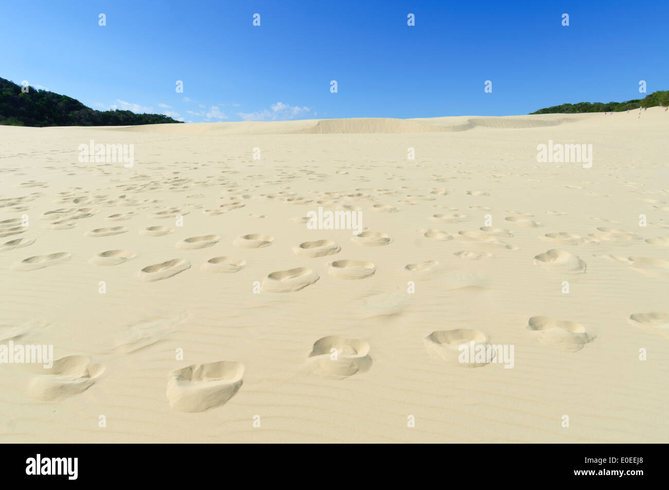 Hammerstone Sandblow Fraser Island Queensland Australia Stock