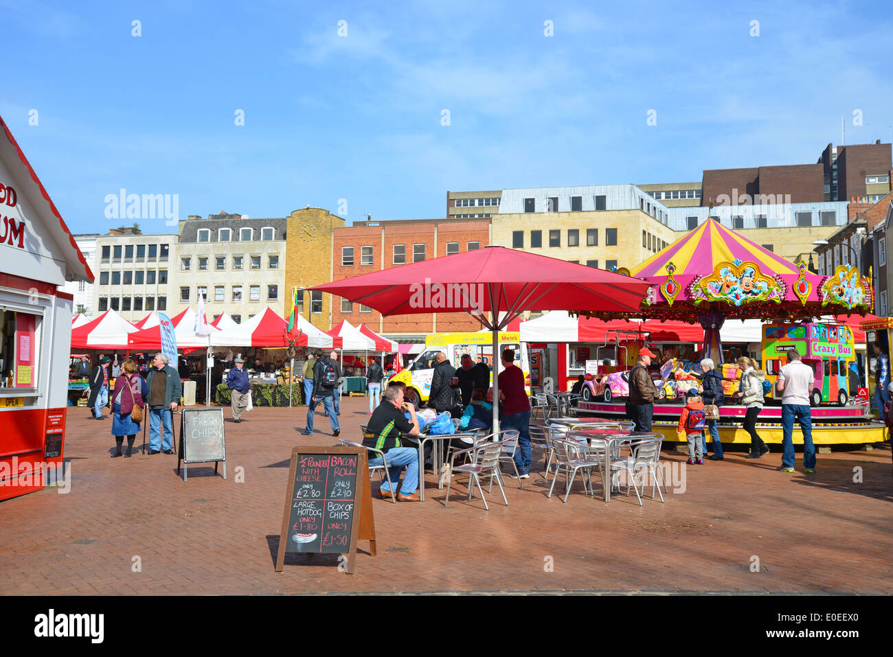 Northampton Market, The Market Square, Northampton, Northamptonshire