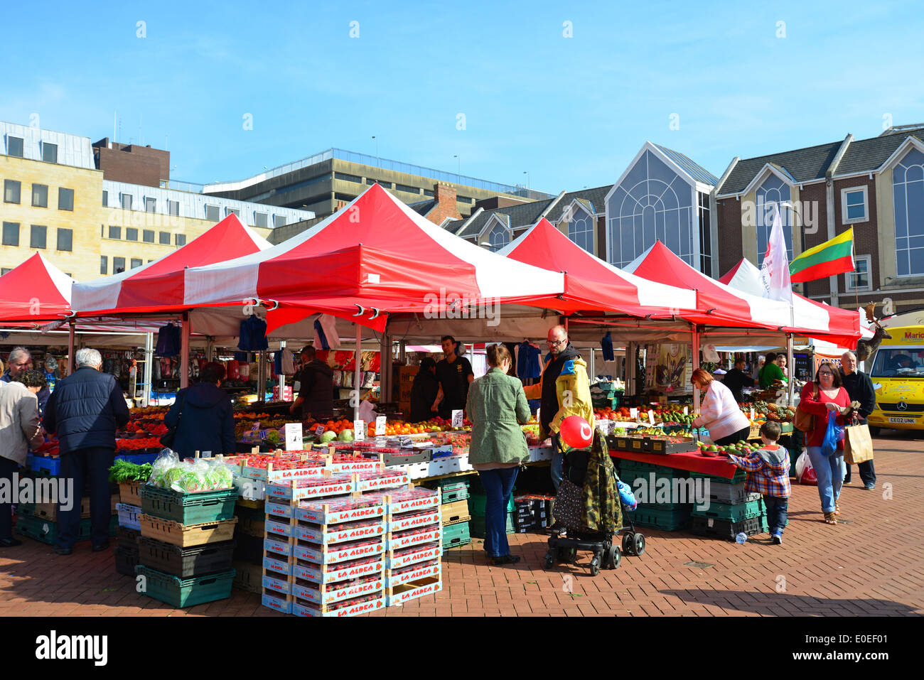 Northampton Market, The Market Square, Northampton, Northamptonshire