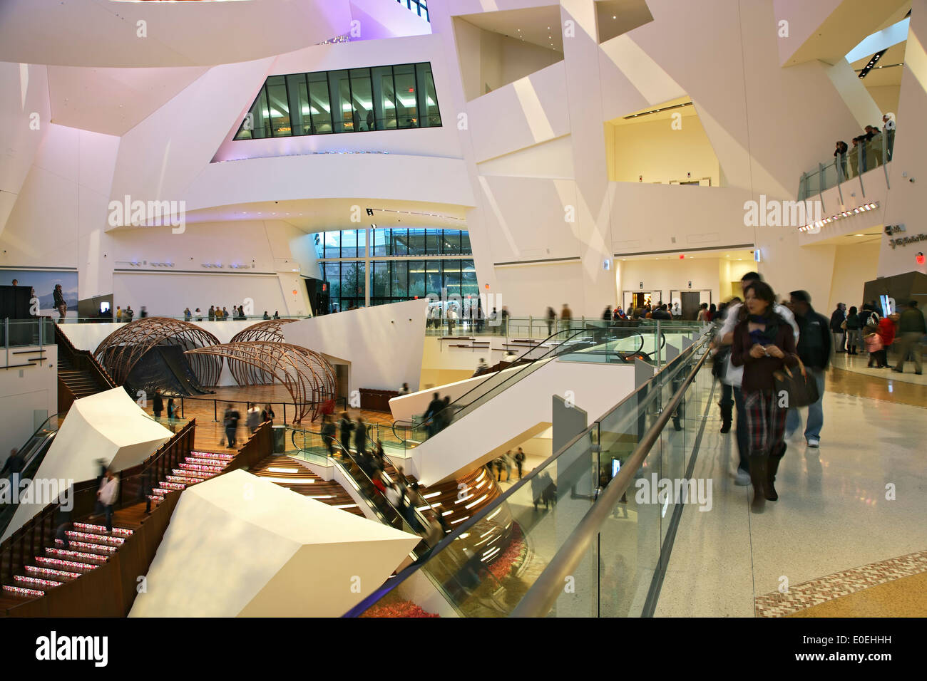 Interior of Crystal Shopping Mall, City Center, Las Vegas, Nevada USA