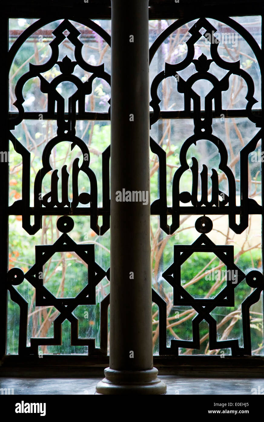 Iron window grill hi-res stock photography and images - Alamy