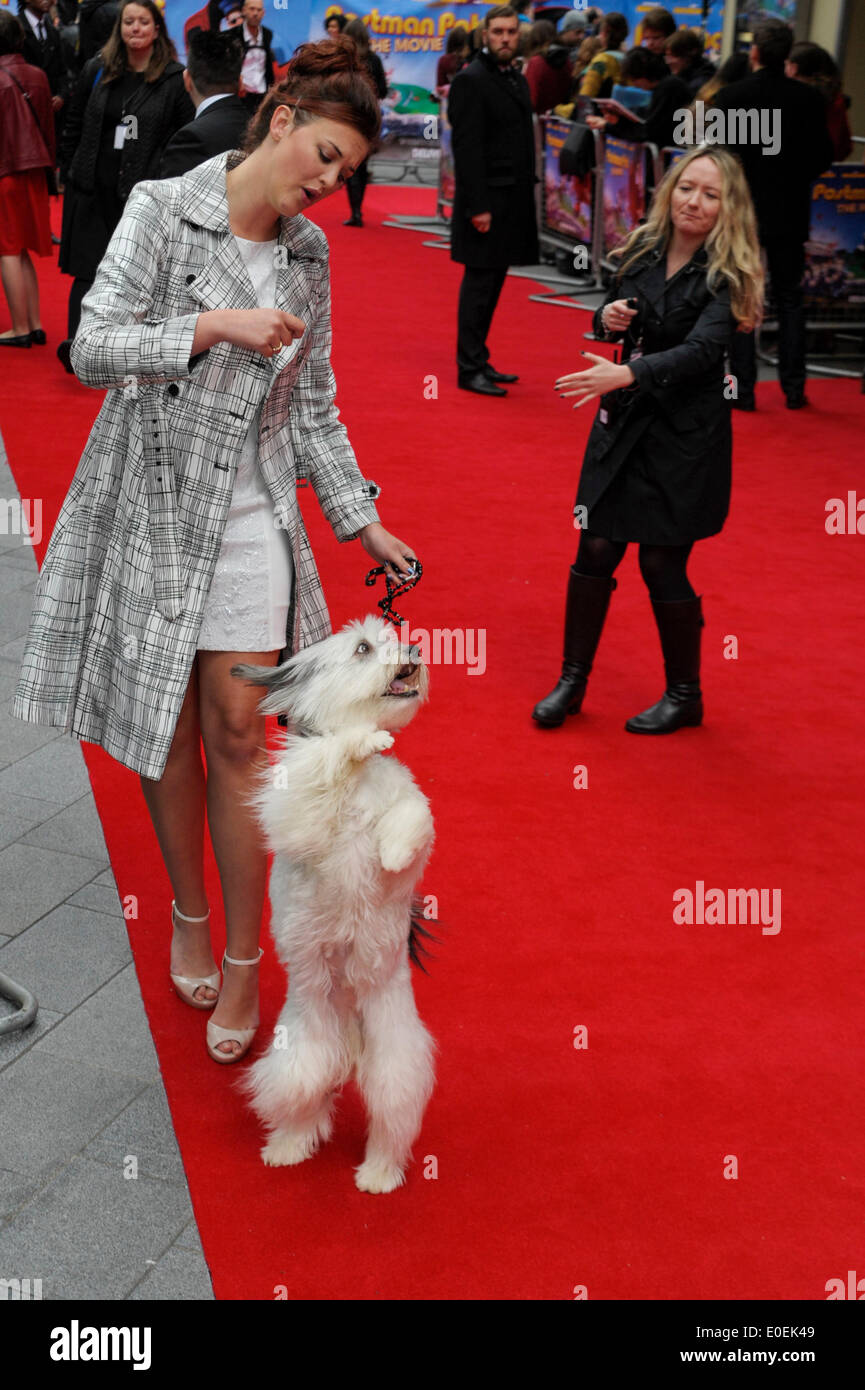 Postman Pat: The Movie - The World Premiere on 11/05/2014 at ODEON West End, London. Persons pictured: Ashleigh Butler, Pudsey. Picture by Julie Edwards Stock Photo