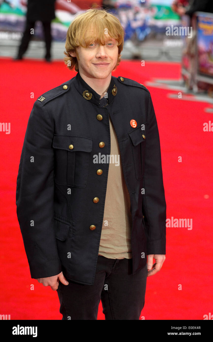 Postman Pat: The Movie - The World Premiere on 11/05/2014 at ODEON West End, London. Persons pictured: Rupert Grint. Picture by Julie Edwards Stock Photo