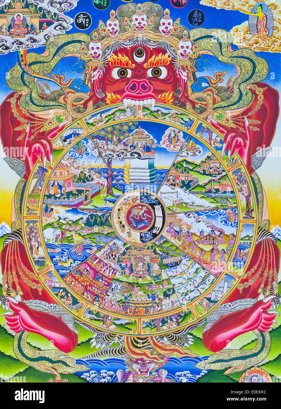 Life Wheel Wheel Of Life High Resolution Stock Photography and Images ...