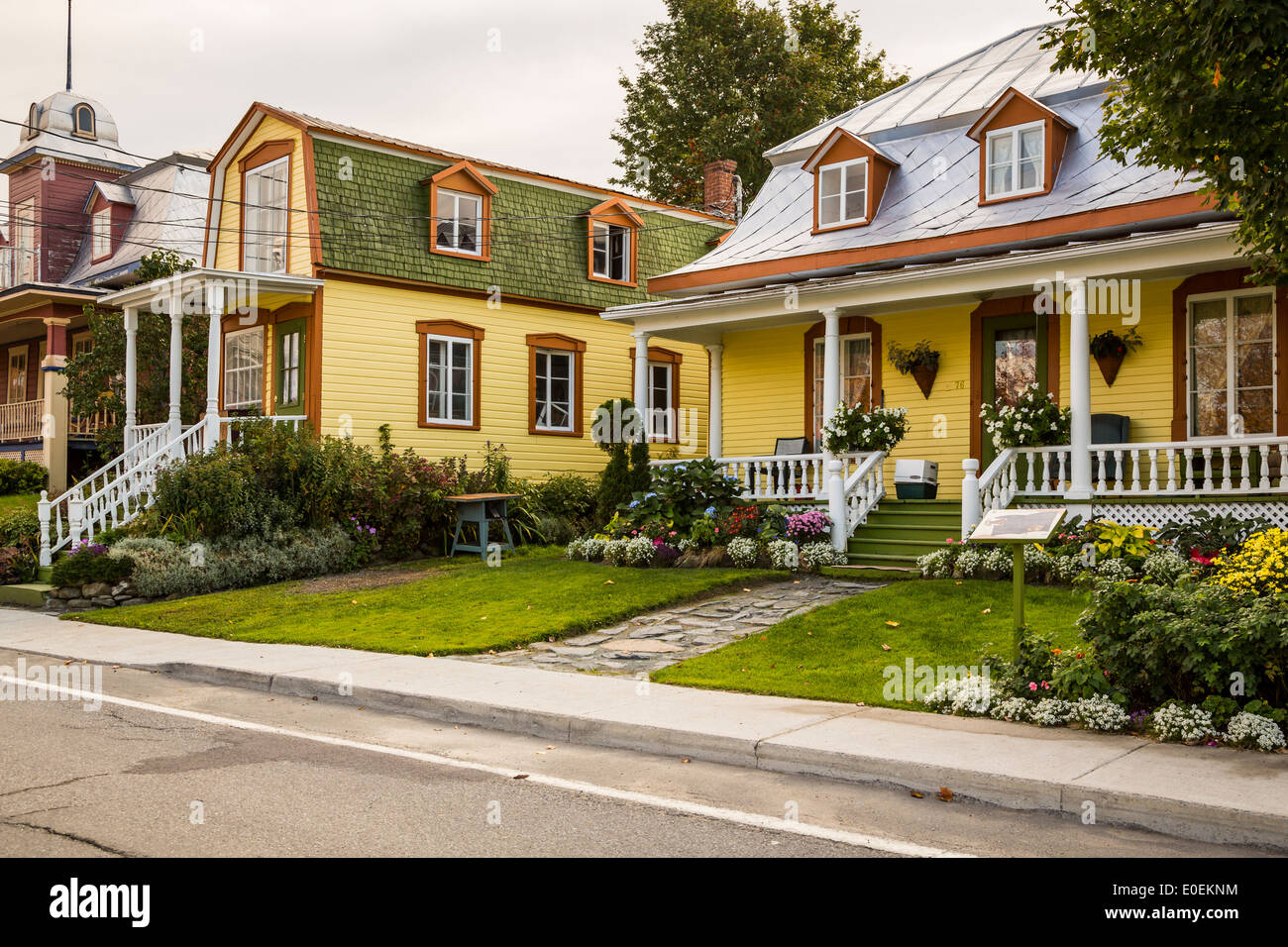 A home in the Eastern Township village of Saint Joseph, Quebec, Canada