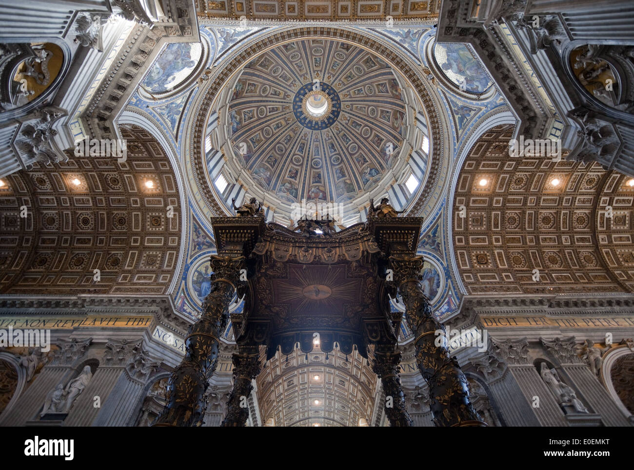 Petersdom, Vatikan - St. Peter's Basilica, Vatican Stock Photo