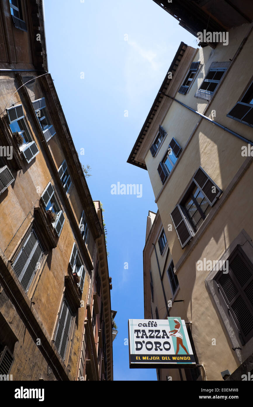 Enge Gassen, Rom, Italien - Narrow alleys, Rome, Italy Stock Photo