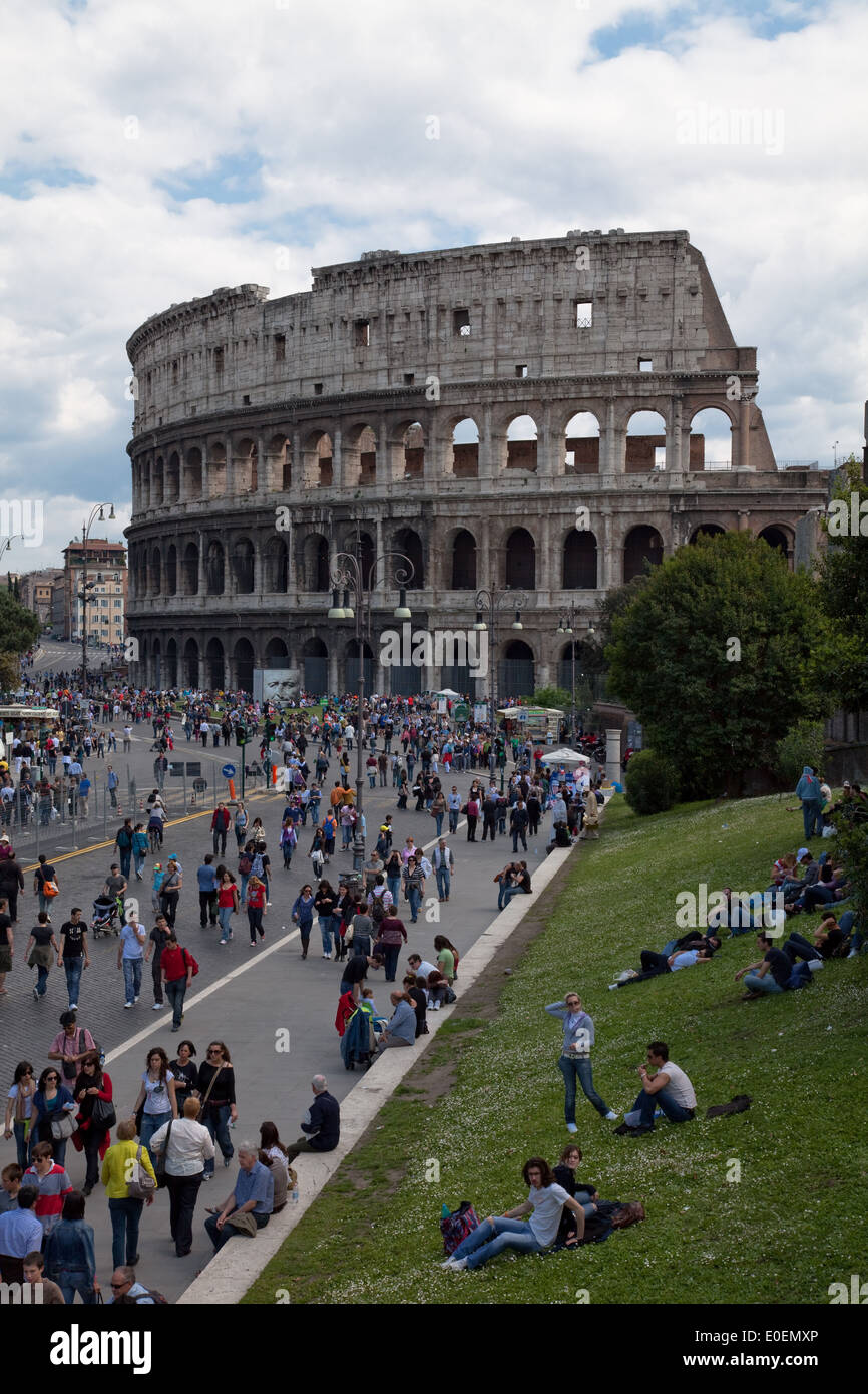 Kolosseum, Rom, Italien - Colosseum, Rome, Italy Stock Photo