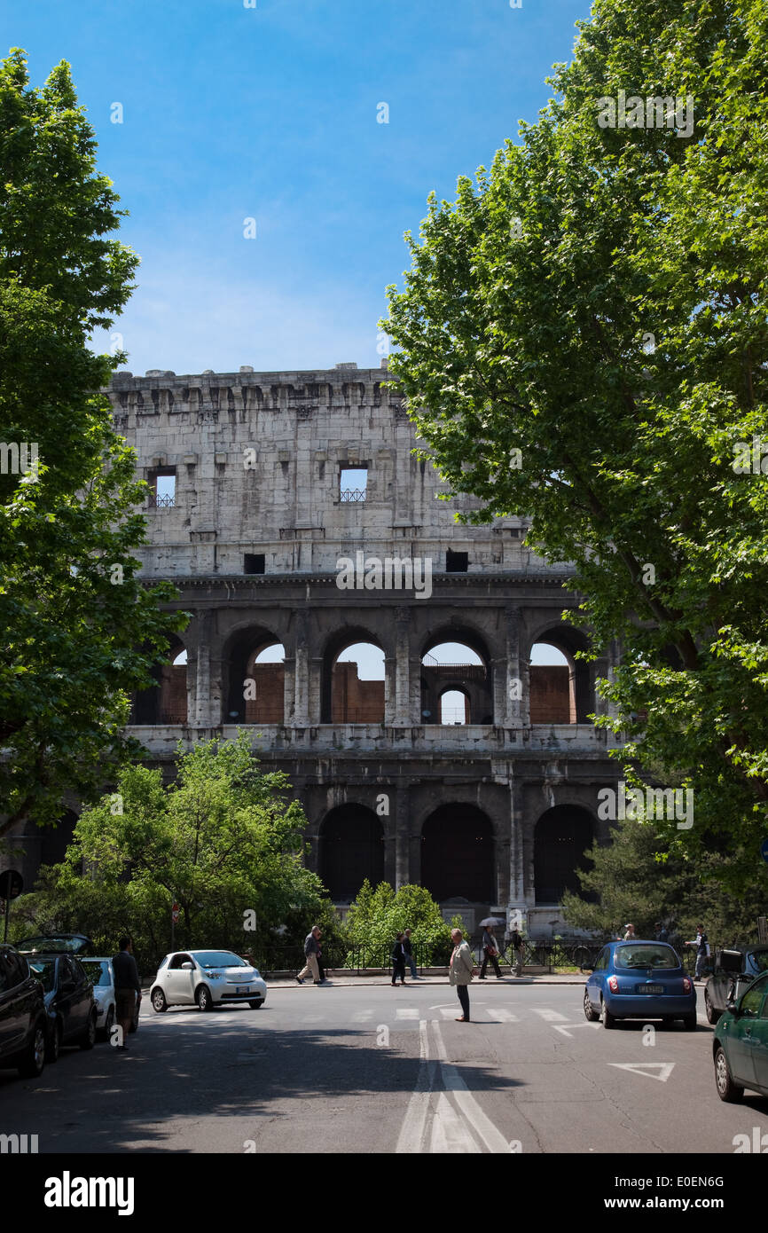 Kolosseum, Rom, Italien - Colosseum, Rome, Italy Stock Photo