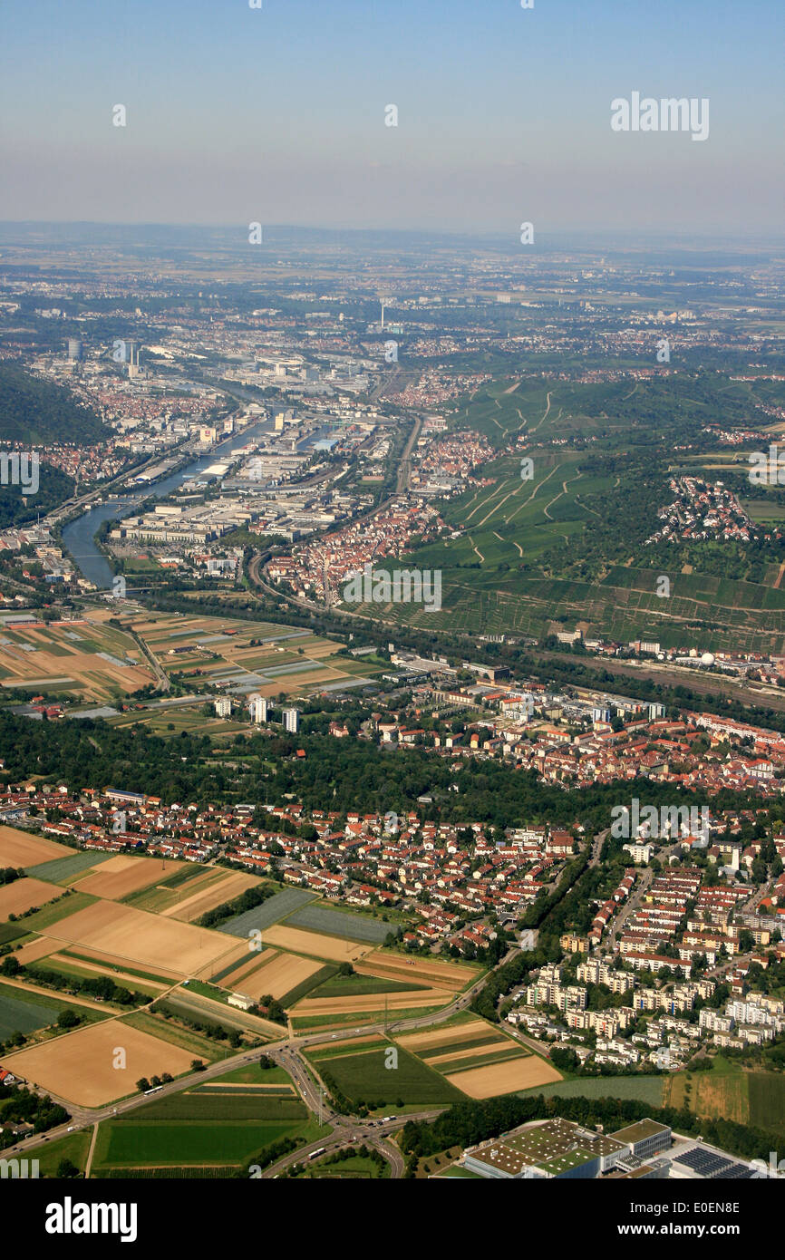 aerial photo of 'baden württemberg'- germany Stock Photo