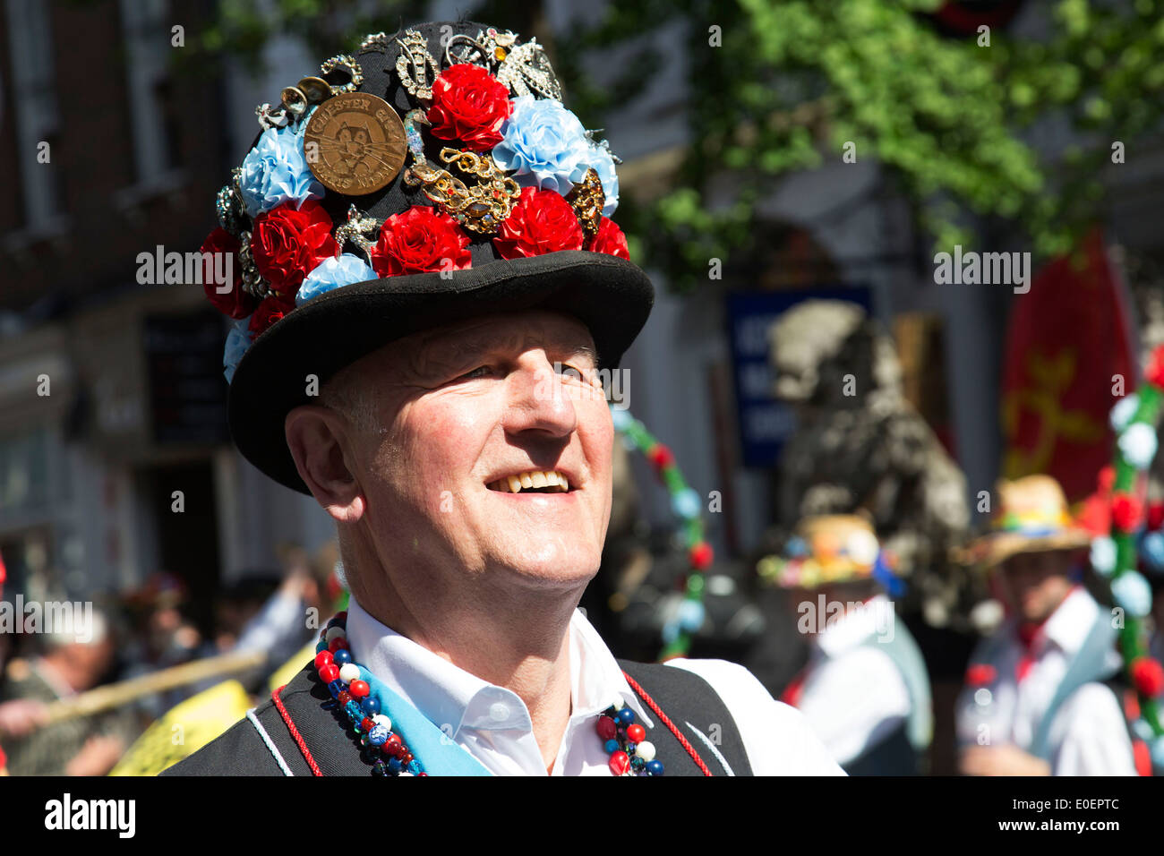 Morris dancers day of dance in London, UK Stock Photo Alamy
