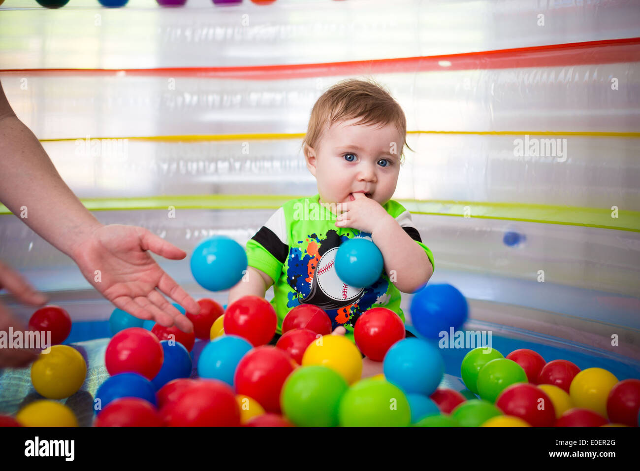 ball pit baby boy