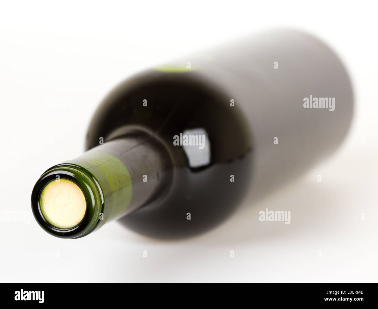 Bottle of wine isolated on white background Stock Photo - Alamy