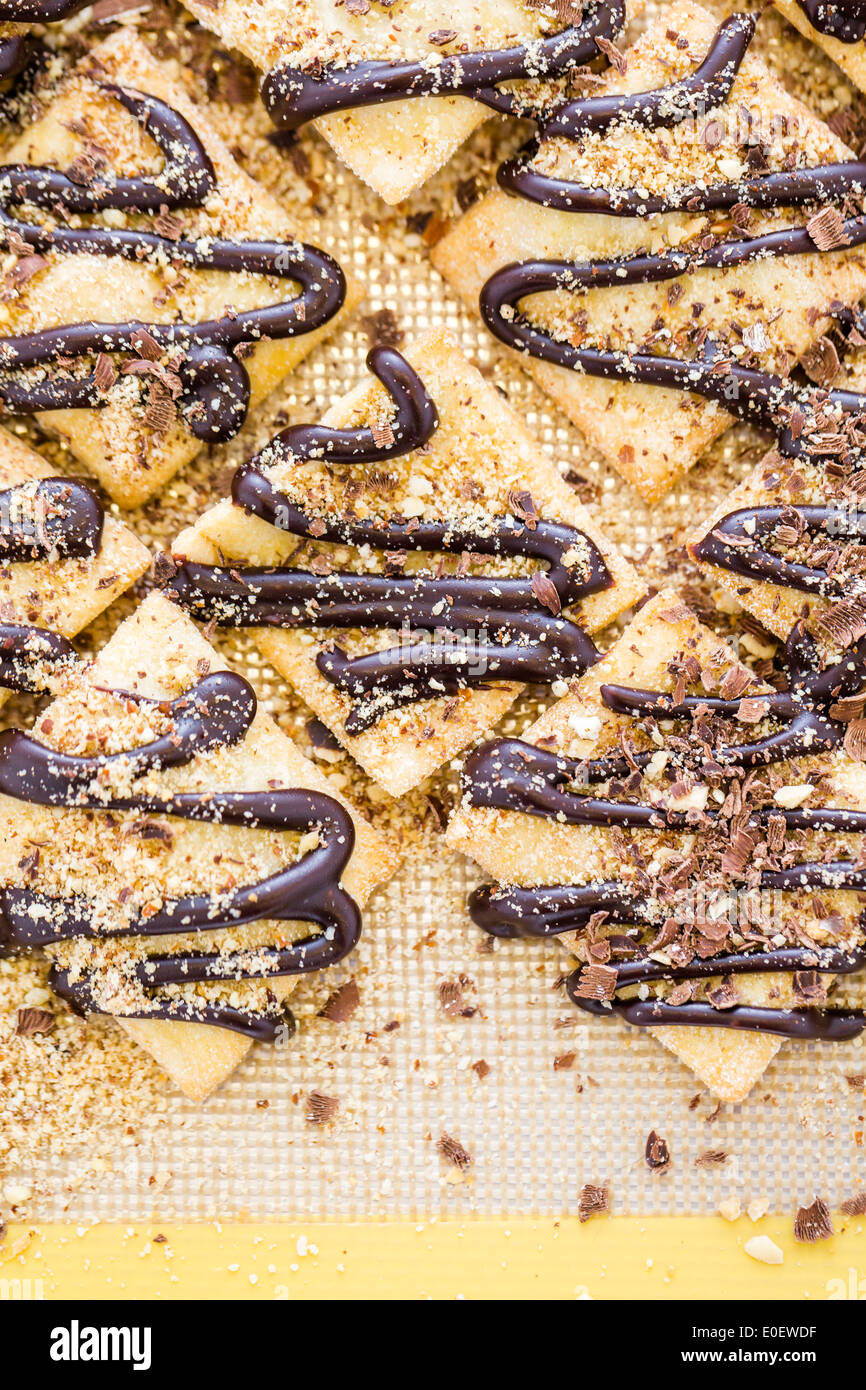 Gourmet gluten free cannoli chips perfect with dip Stock Photo Alamy