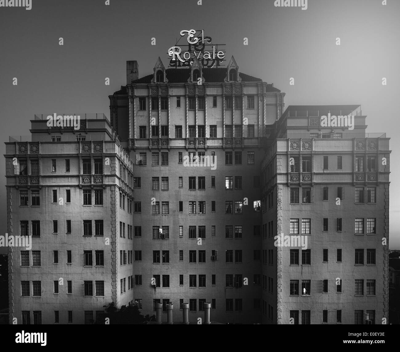 The hollywood sign los angeles Black