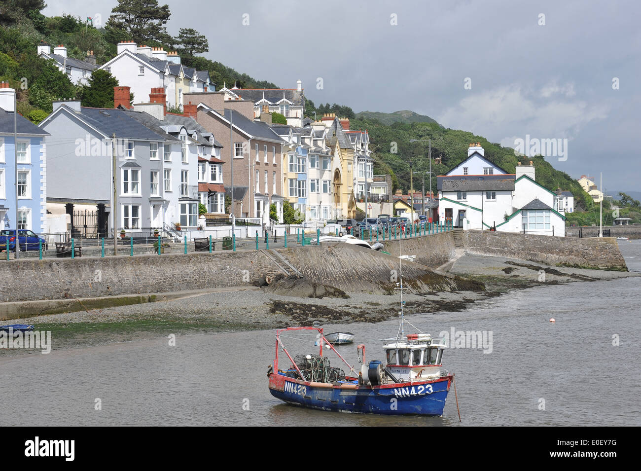 Aberdyfi, Harbour and fishing vilage Gwynedd North Wales Stock Photo
