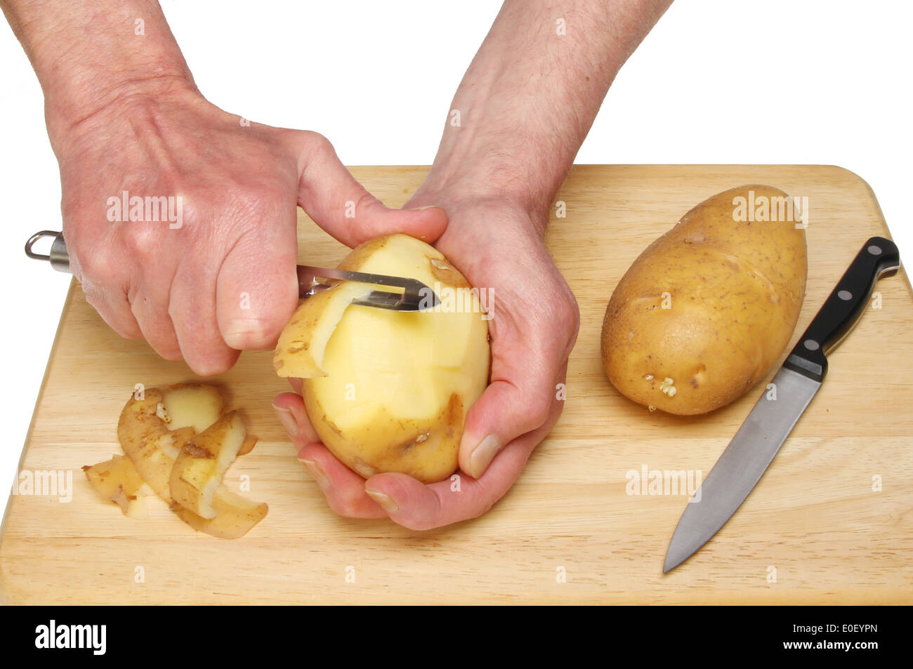 Potato knife hi-res stock photography and images - Alamy