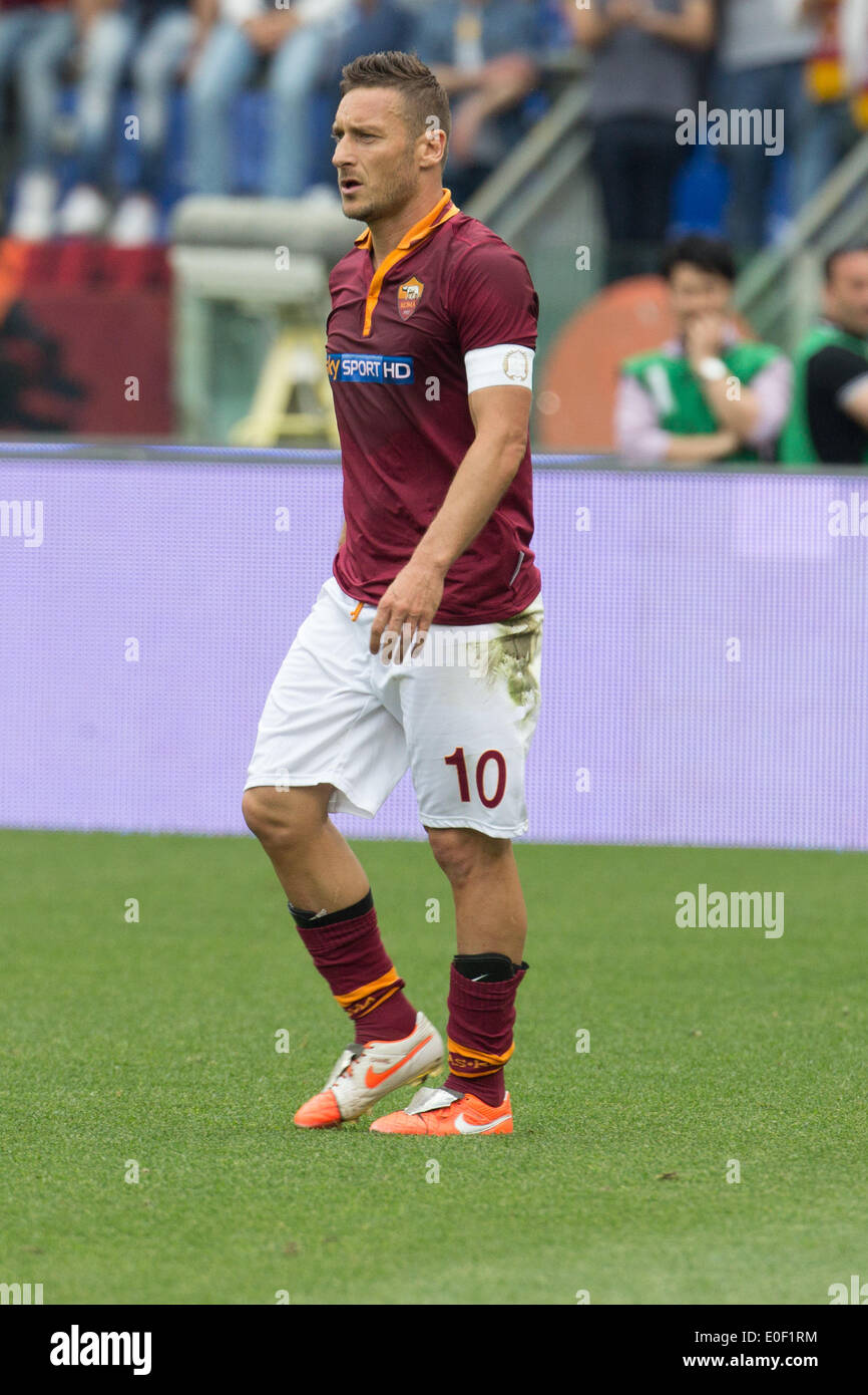 Rome, Italy. 11th May, 2014. Francesco Totti during the Serie A