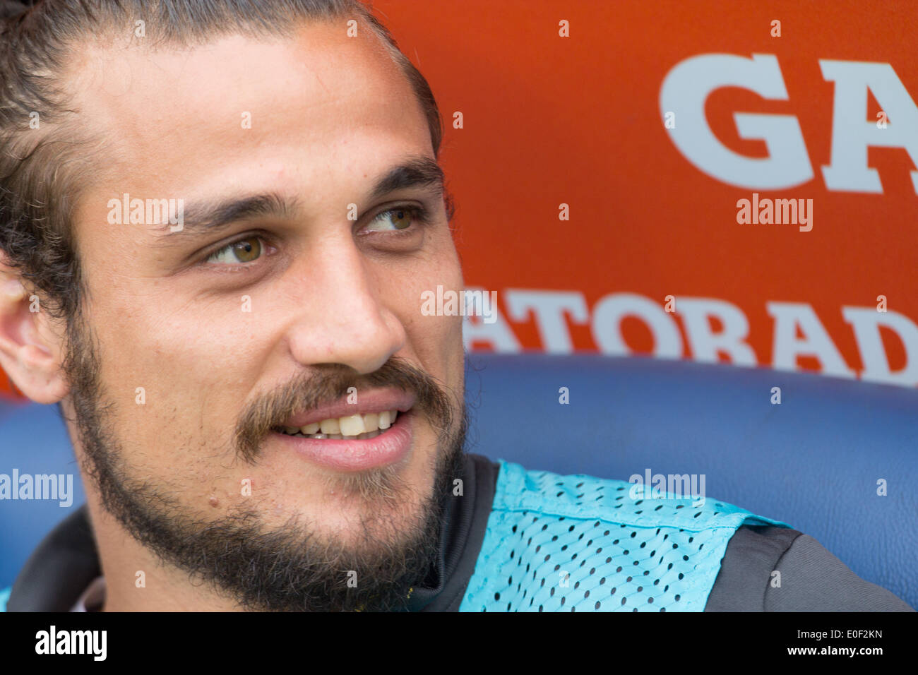 Rome, Italy. 11th May, 2014. Pablo Osvaldo of Juventus during the Serie A match between AS Roma and FC Juventus on May 11, 2014, at Rome's Olympic Stadium. Credit:  Manuel Romano/NurPhoto/ZUMAPRESS.com/Alamy Live News Stock Photo
