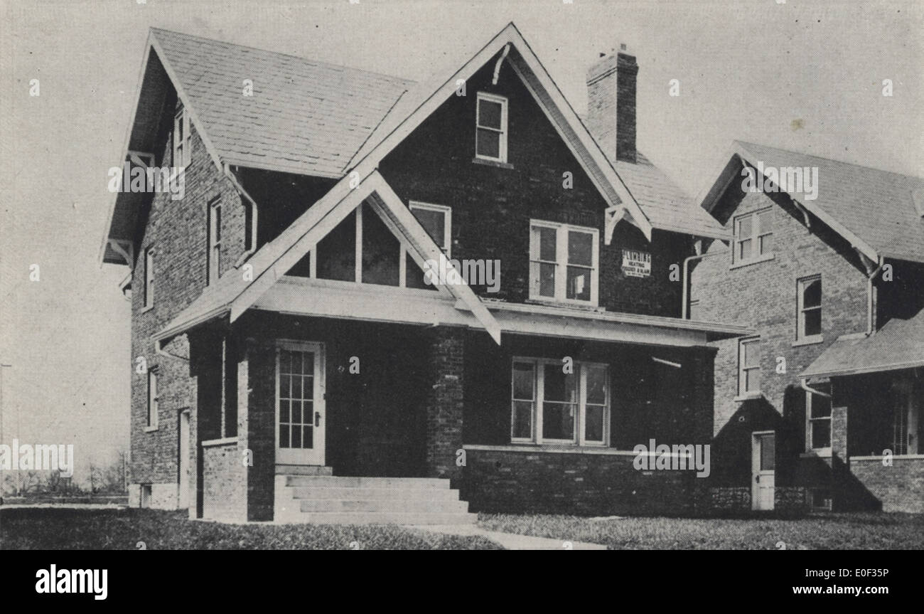 1237 West First Avenue in Grandview Heights, 1918 Stock Photo