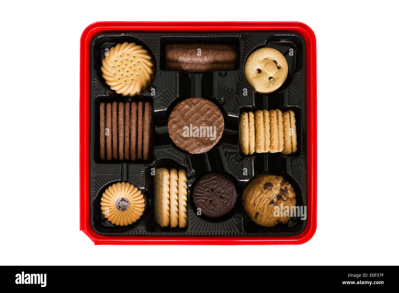 Crawford s Family Circle box of biscuits Stock Photo Alamy