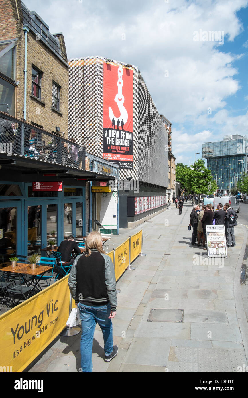 Old Vic Theatre, The Cut, Waterloo, London, United Kingdom Stock Photo