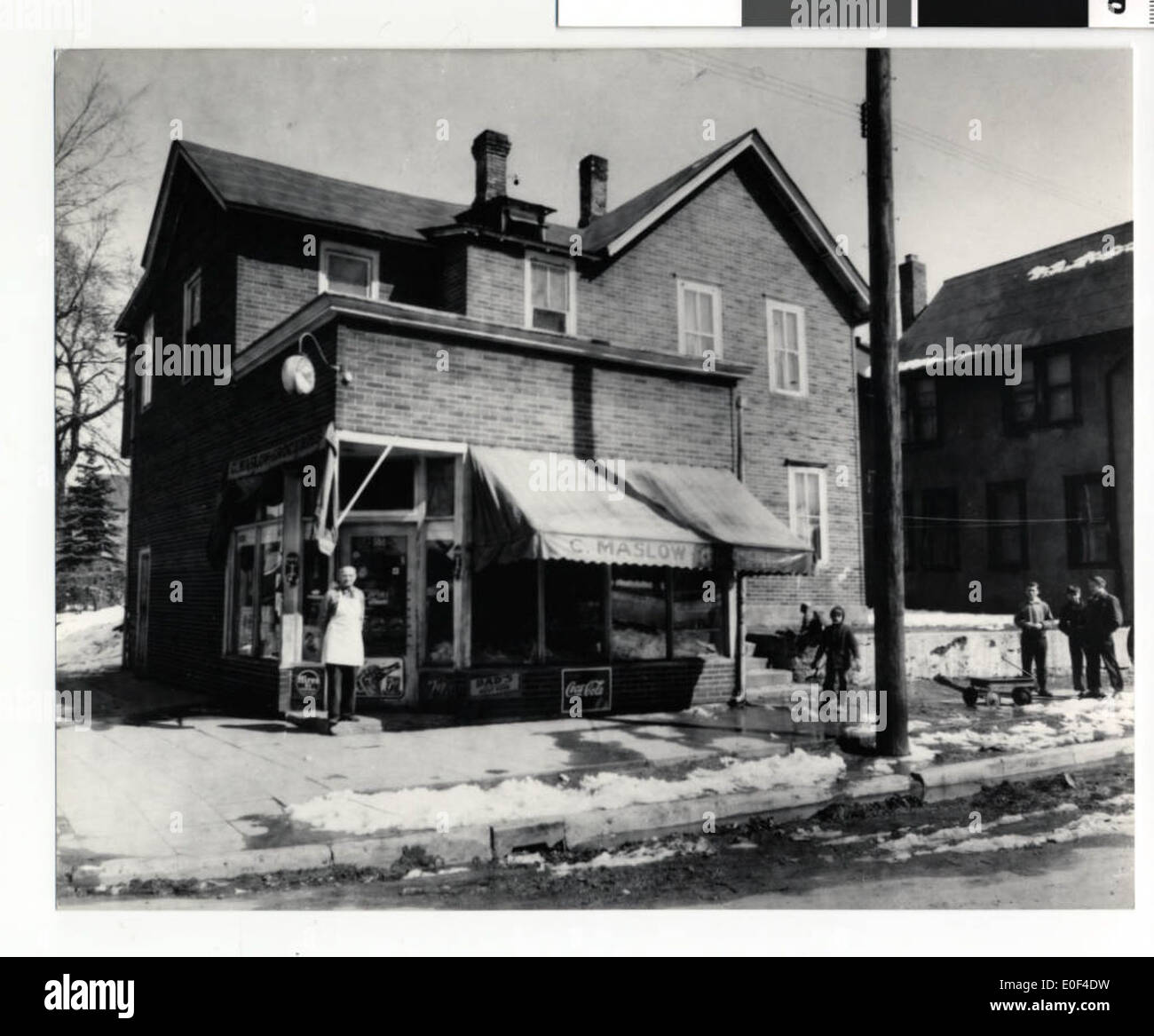 C. Maslow Grocery Store, North Side, Minneapolis Stock Photo Alamy