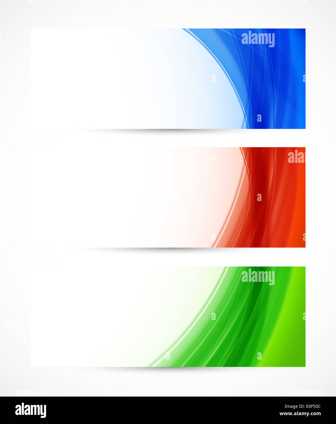 Set of banners. Abstract illustration Stock Photo - Alamy
