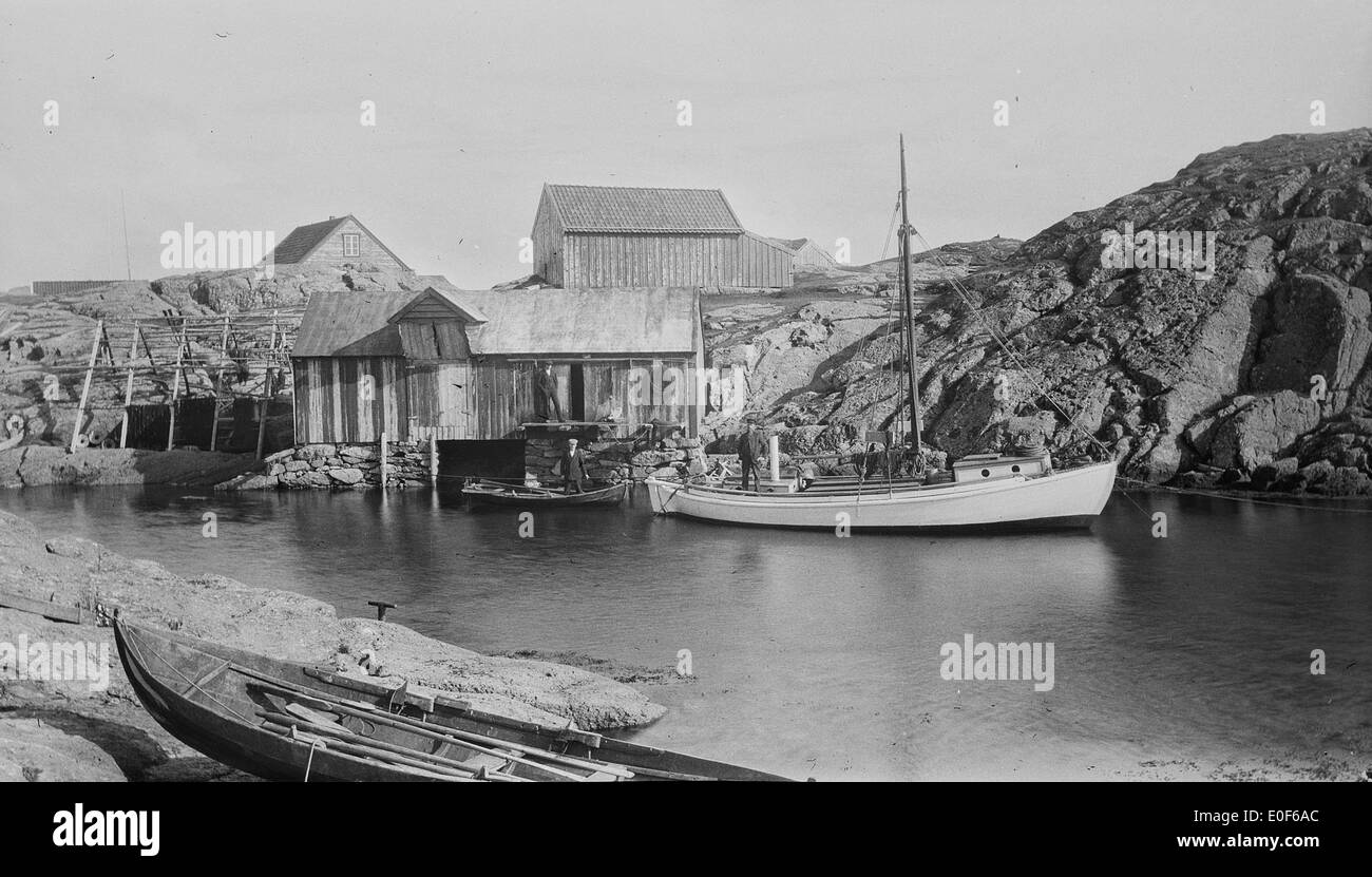 Utvær, 1913. Stock Photo
