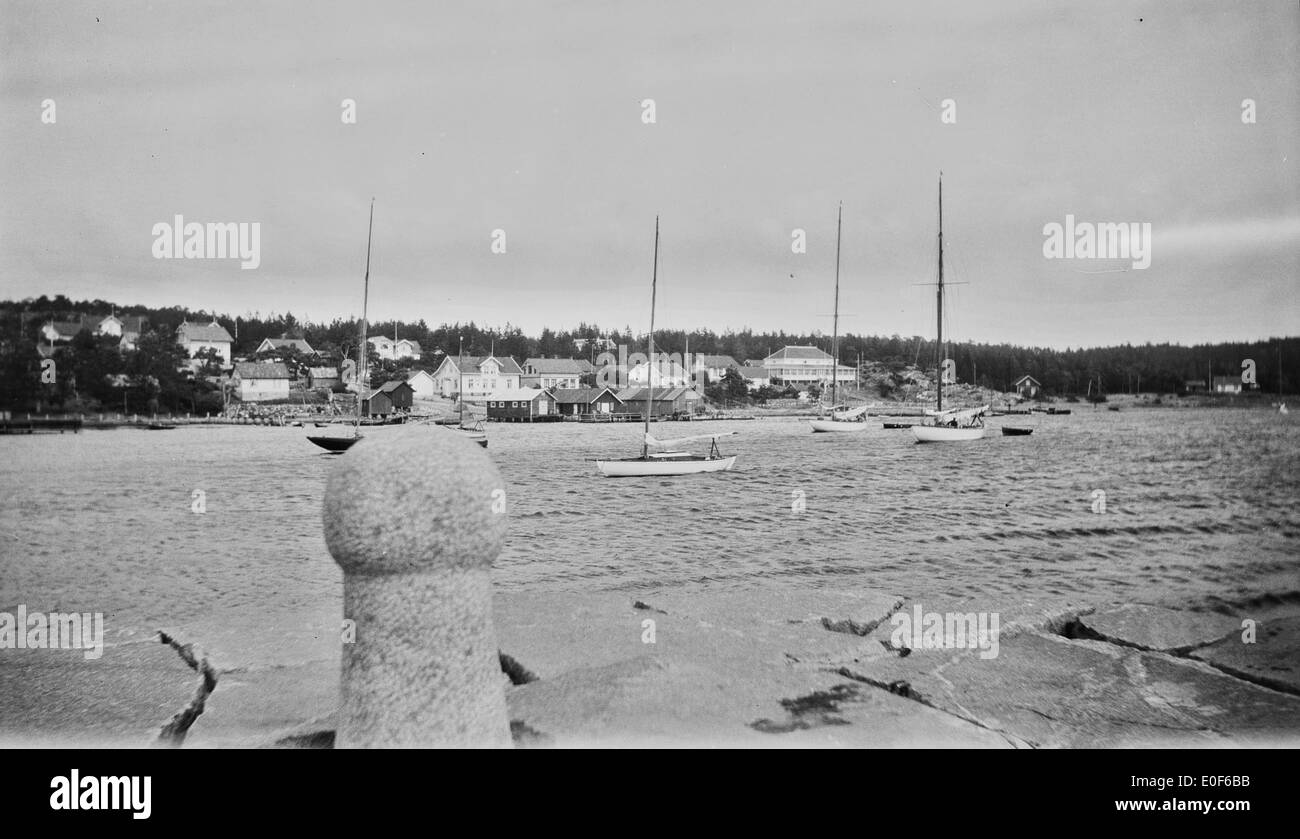 Skjærhallen, ca. 1918-1920. Stock Photo