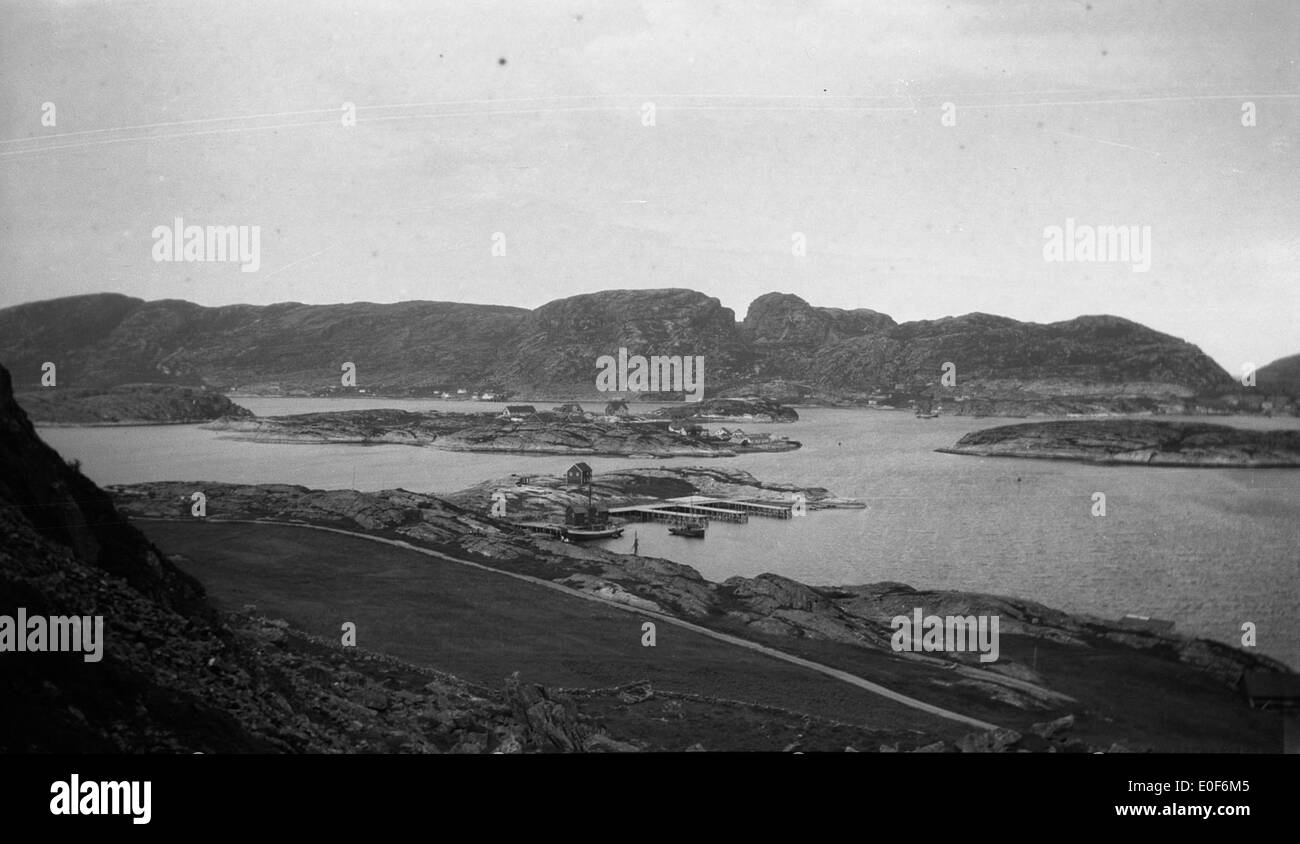 Stokksund, Åfjord, 1922. Stock Photo