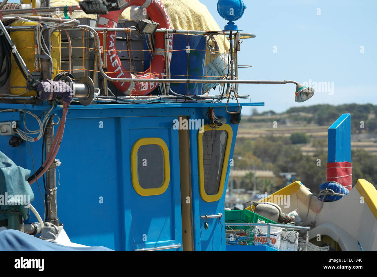 The fishing boat Stock Photo Alamy