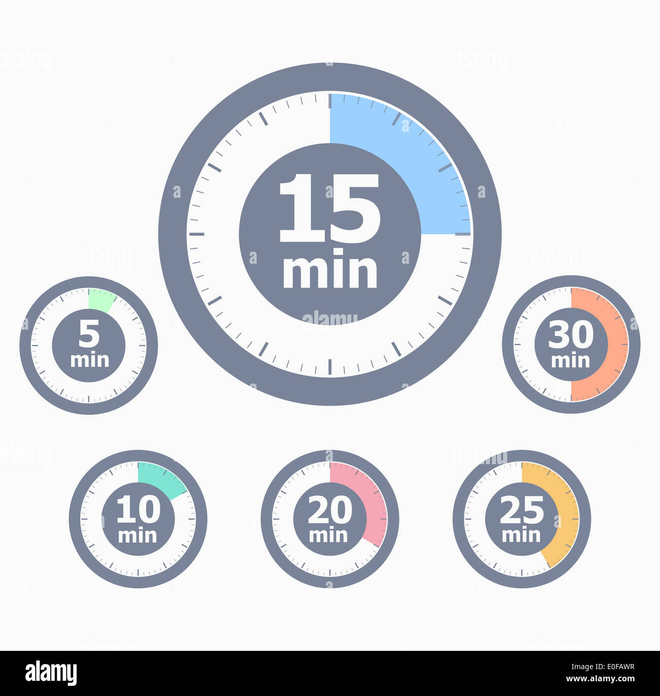Timers illustration Cut Out Stock Images & Pictures Alamy