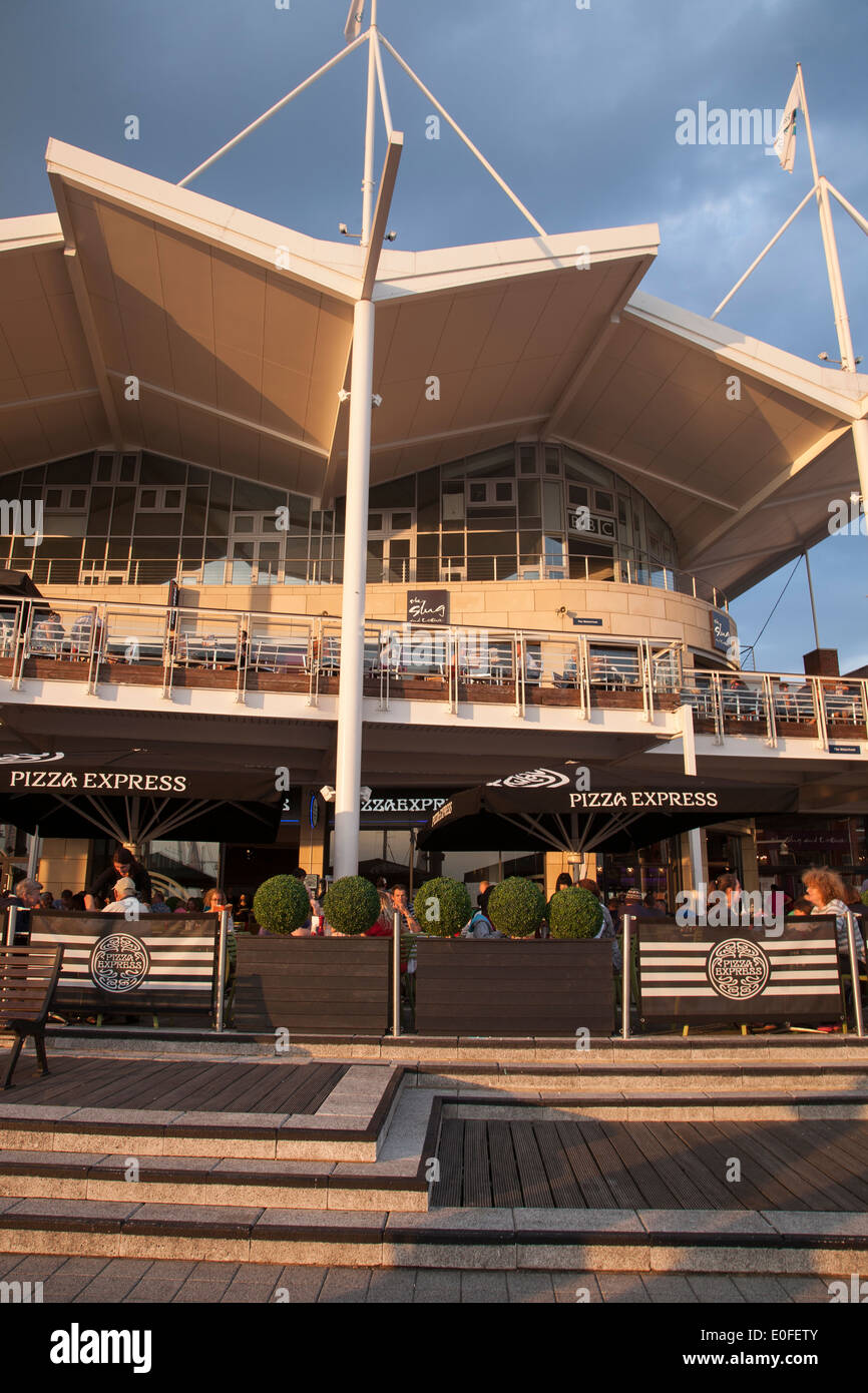 Pizza Express and Slug and Lettuce Bar and Restaurant, Gunwharf Quays
