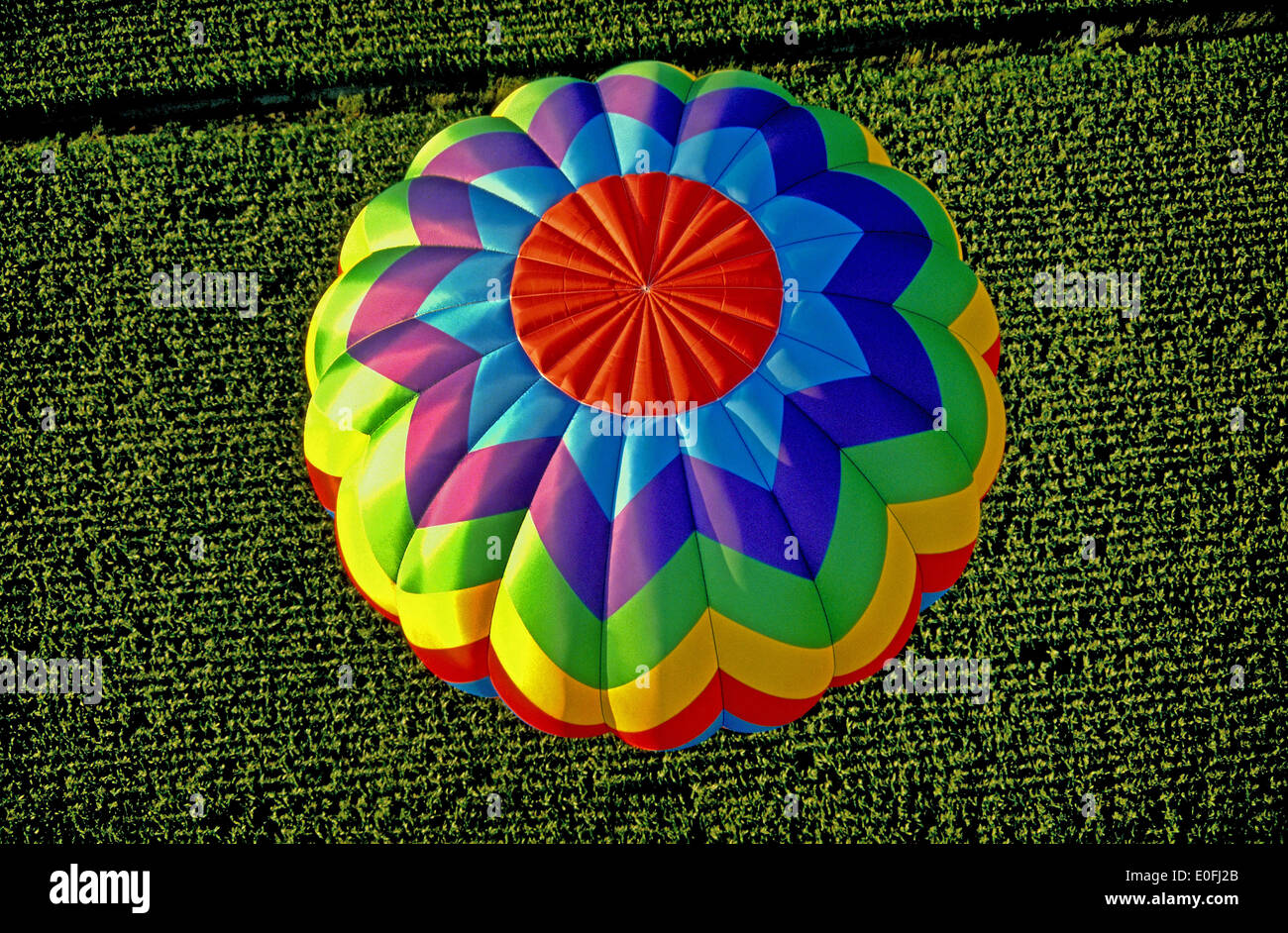 Hot Ballon Festival in Albuquerque New Mexico USA Stock Photo