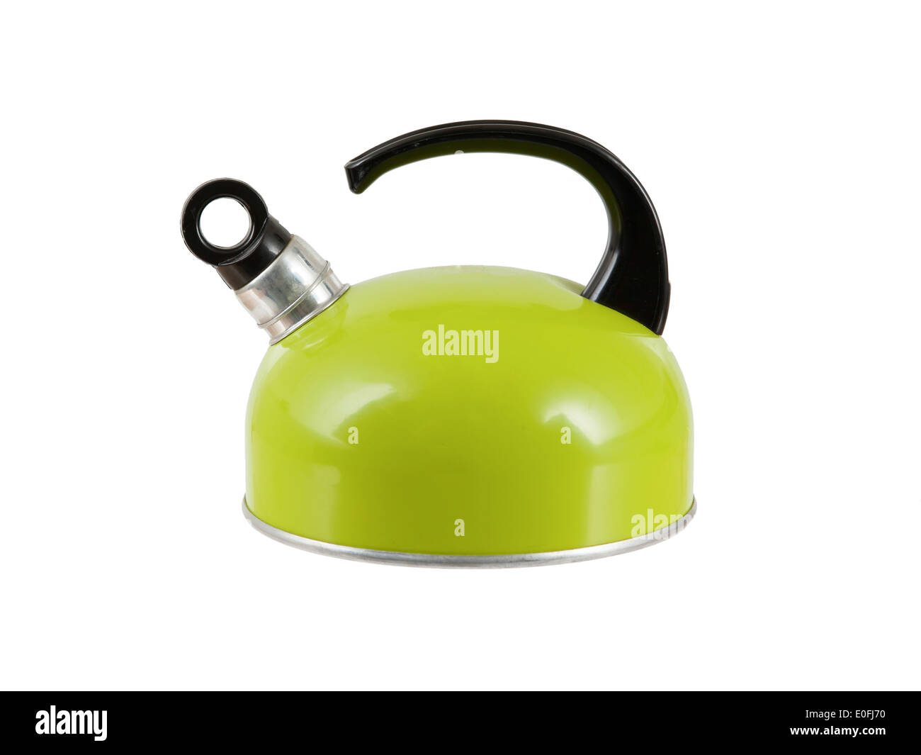 Kitchen green kettle Cut Out Stock Images & Pictures Alamy