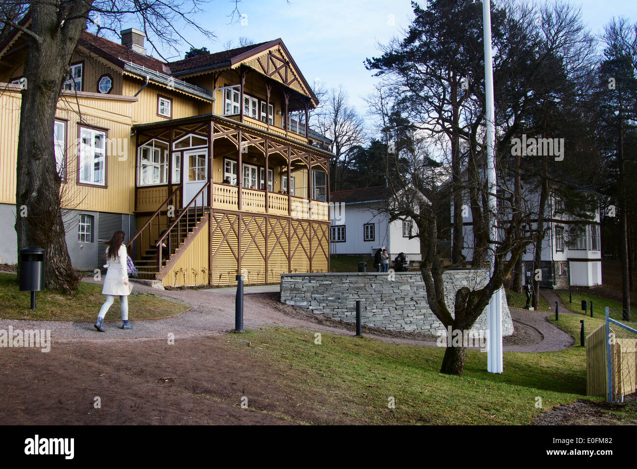 Oslo sculpture park winter hires stock photography and images Alamy