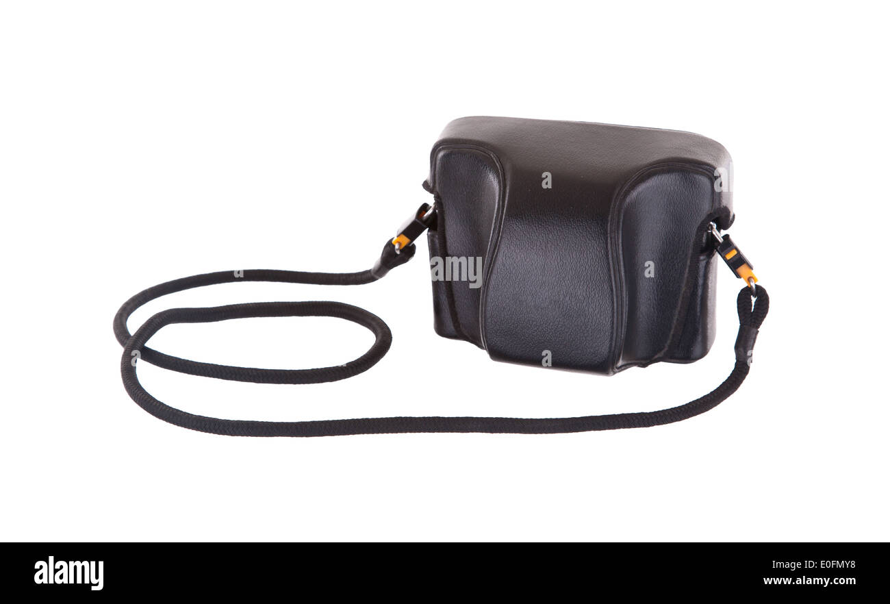 Old vintage camera isolated on white background Stock Photo - Alamy