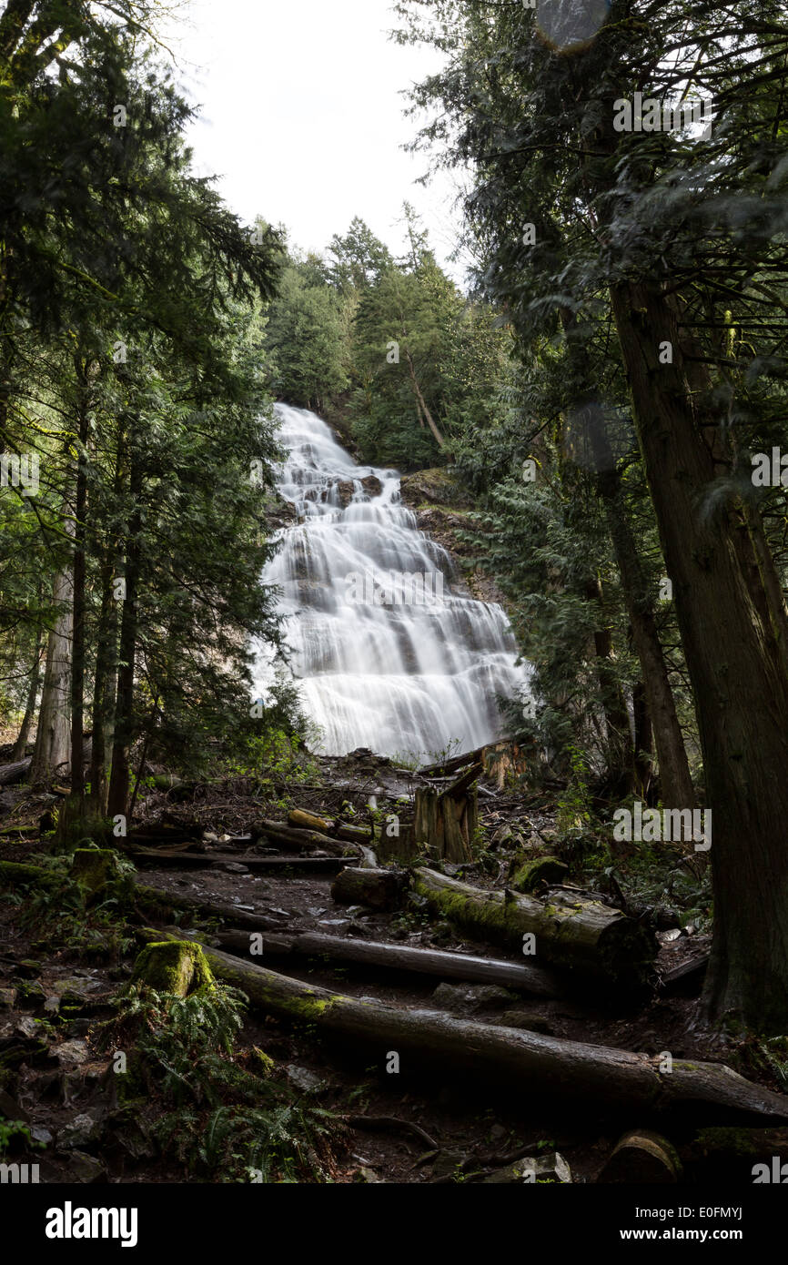Bridal Veil Falls in BC Canada Stock Photo Alamy