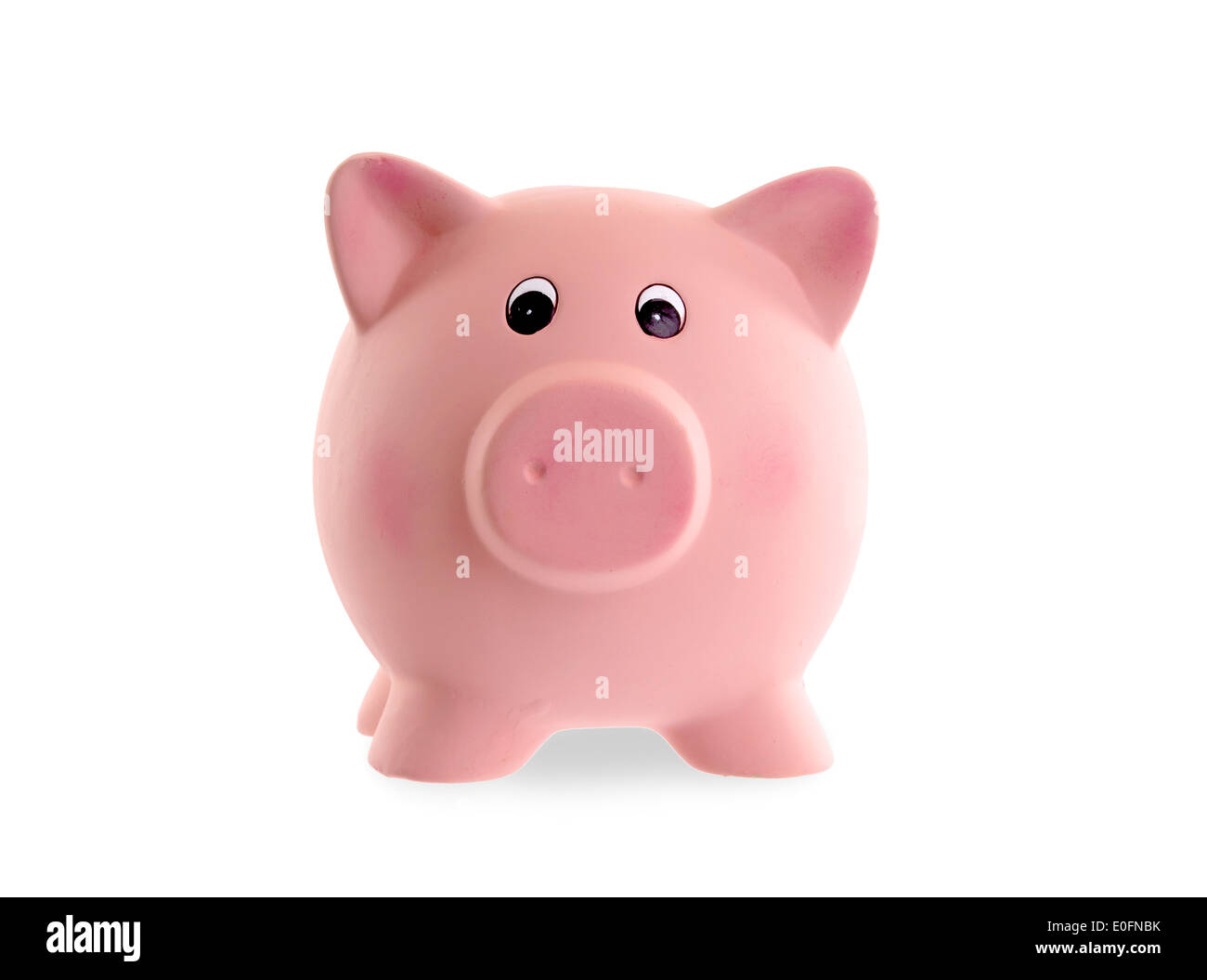 Unique pink ceramic piggy bank isolated on white Stock Photo - Alamy