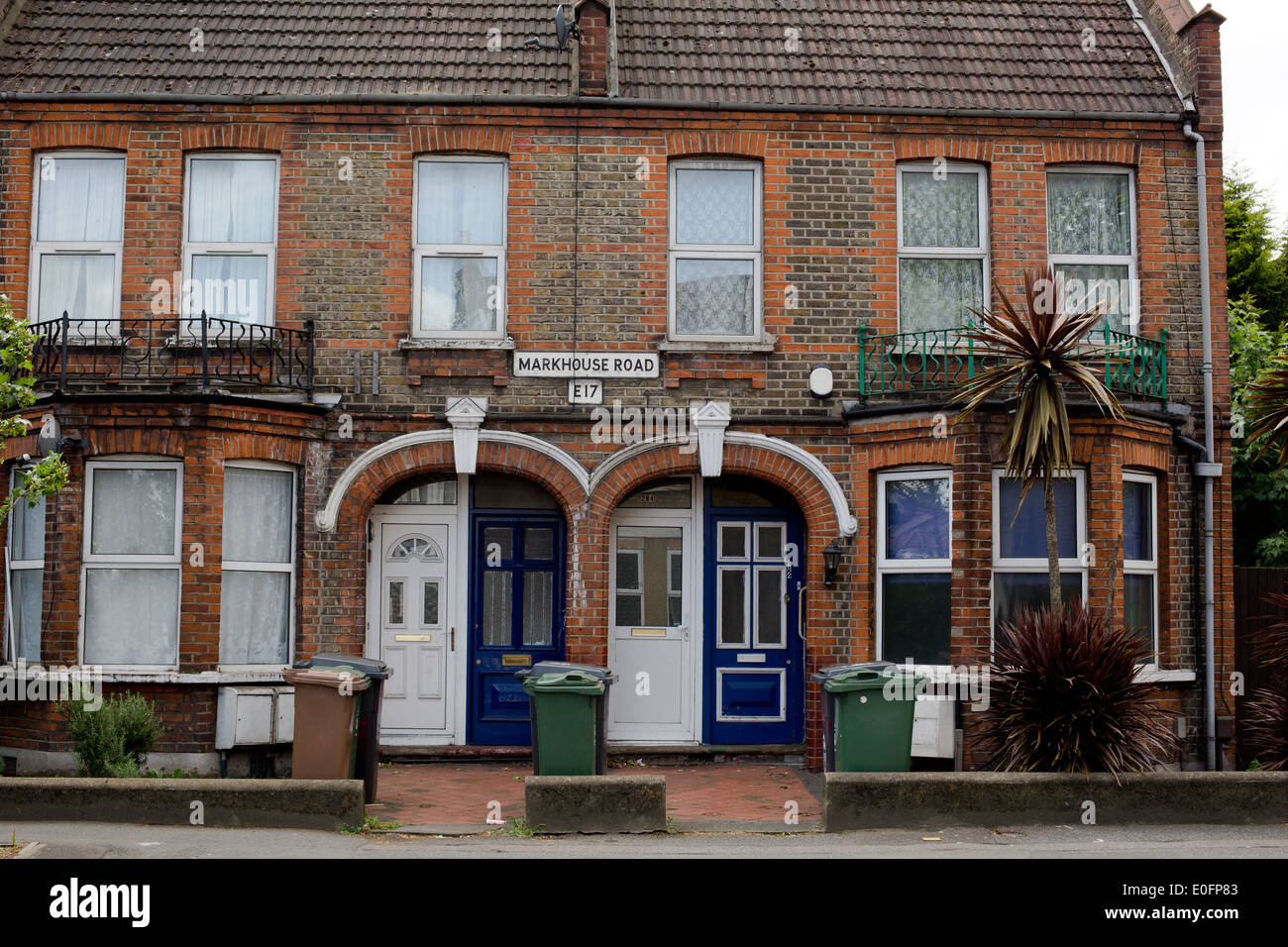 Warner Flats, Markhouse Road, Walthamstow, London, 9th May 2014 Stock