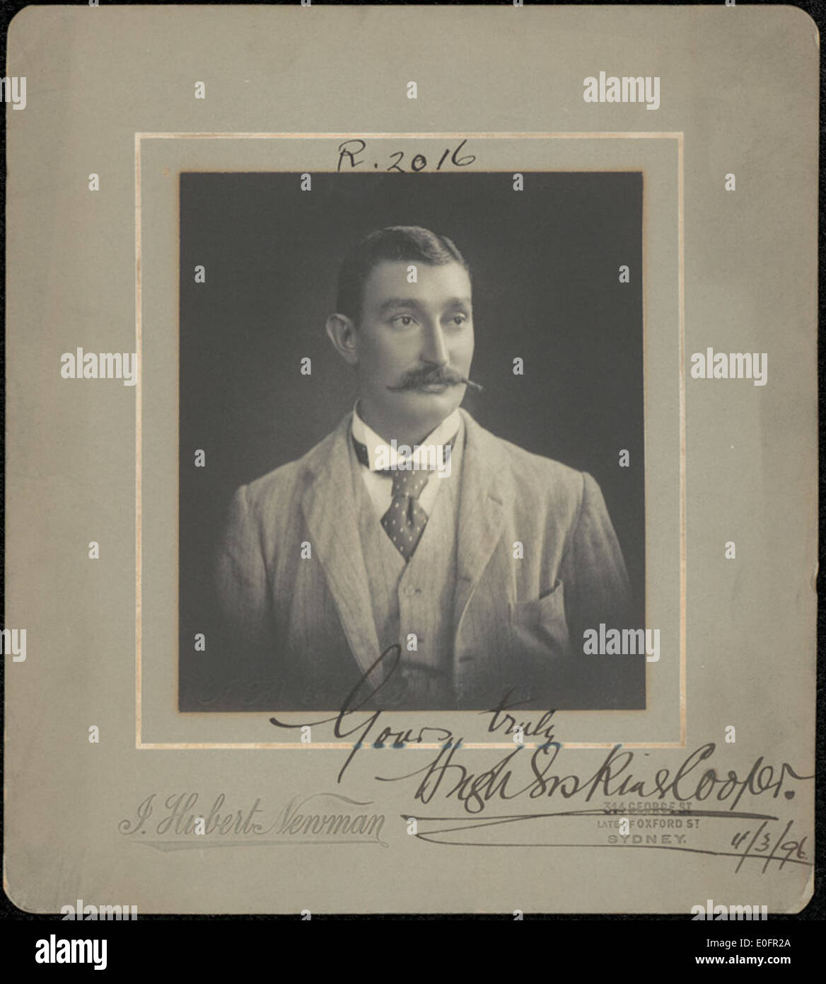 Photograph of Hugh Erskine Cooper doctor Stock Photo Alamy