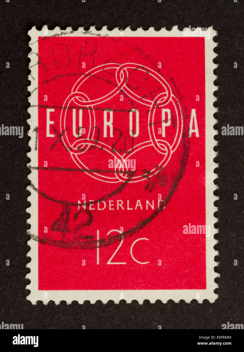 holland-circa-1960-stamp-printed-in-the-netherlands-shows-hollands