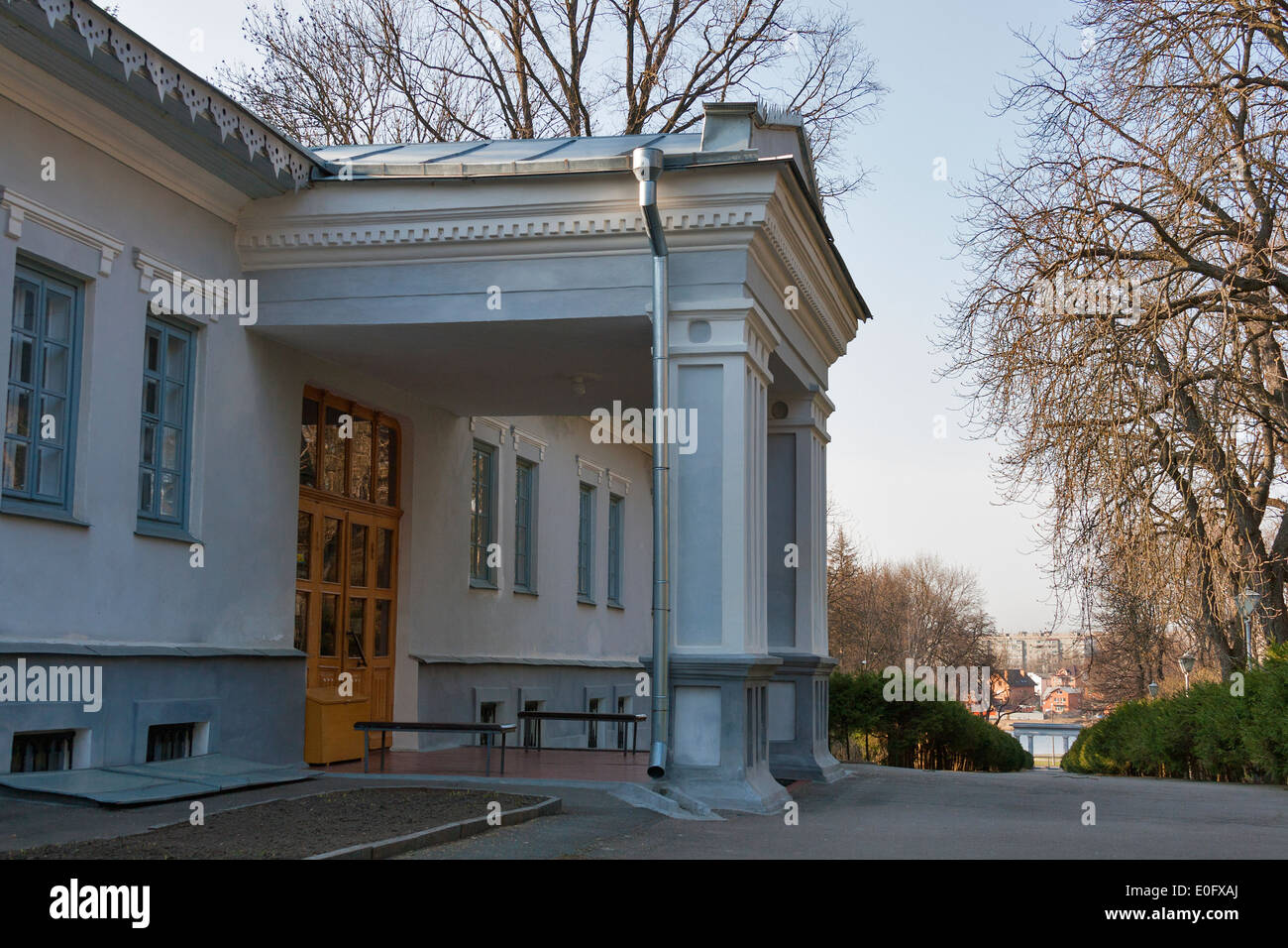 Family House Estate of Nikolay Pirogov, a prominent Russian and Ukrainian surgeon. It was built in Vinnitsa, Ukraine. Stock Photo